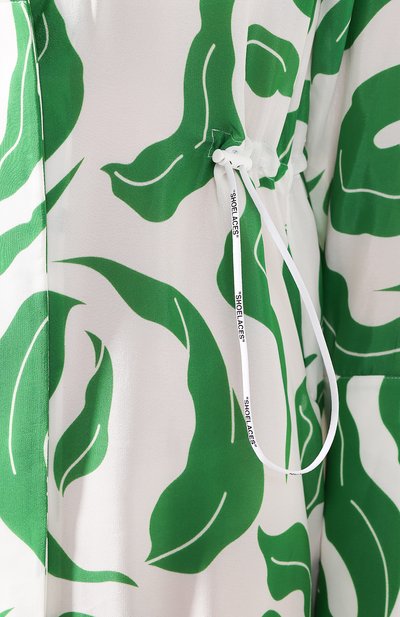 Платье из смеси вискозы и шелка OFF-WHITE, арт. 0WDB217R20H150900140, фото 5