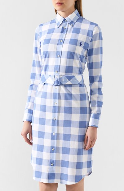 Хлопковое платье POLO RALPH LAUREN, арт. 211792204, фото 3
