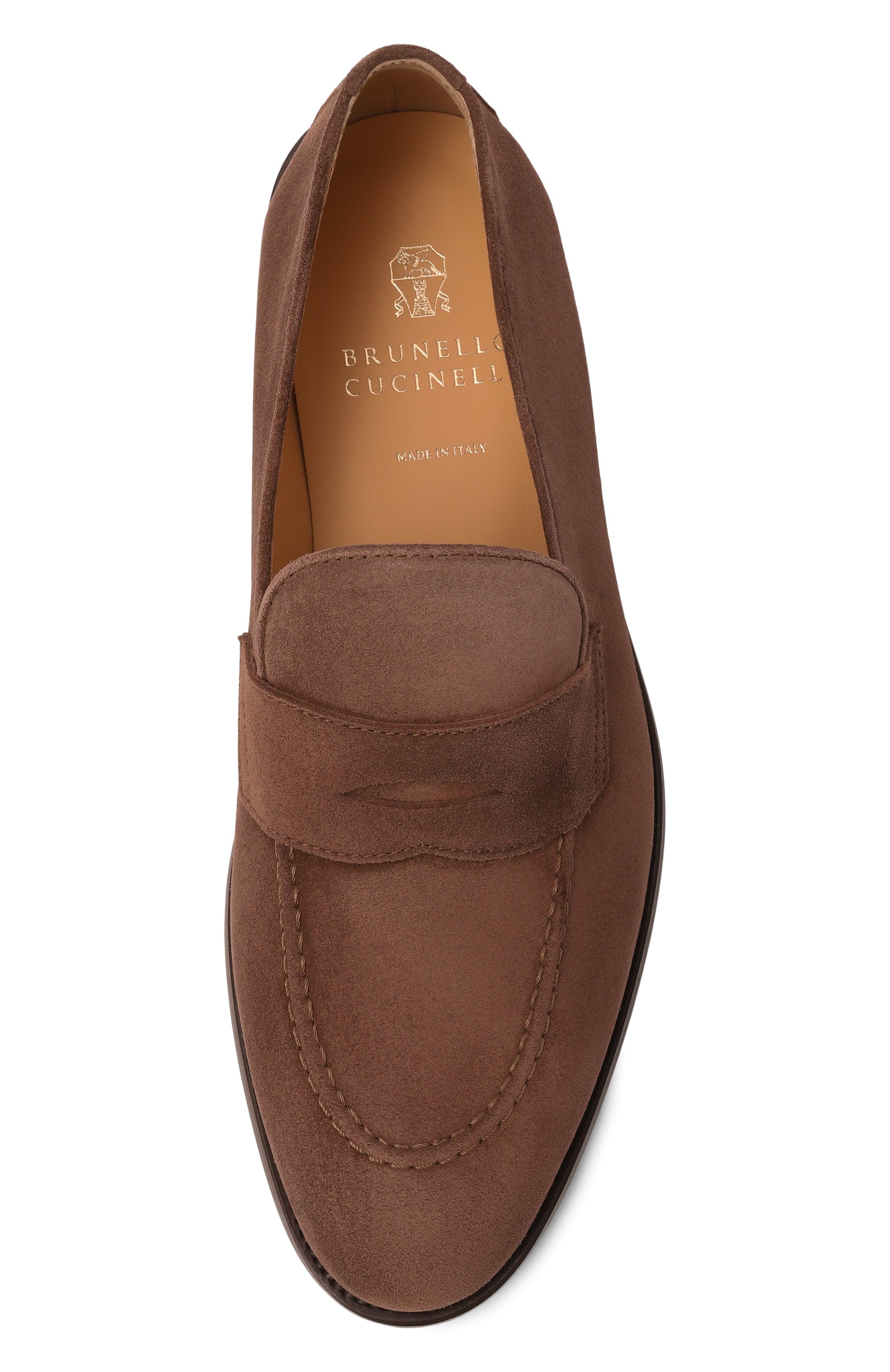 Замшевые пенни-лоферы BRUNELLO CUCINELLI, арт. MZUCCB2250, фото 5