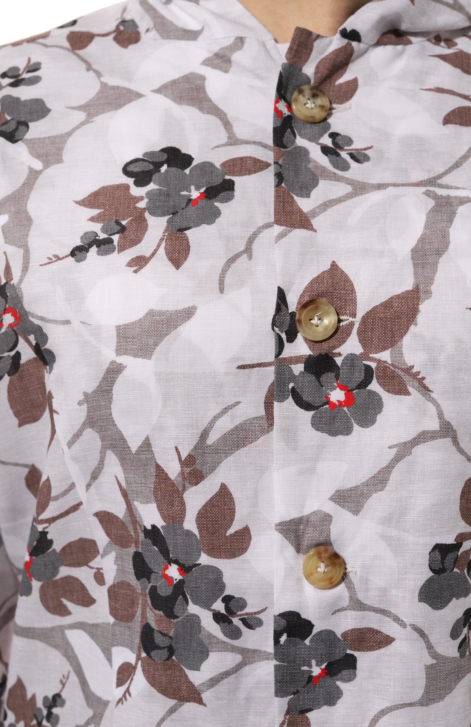 Хлопковая рубашка KITON, арт. UMCLUCAH08906, фото 5