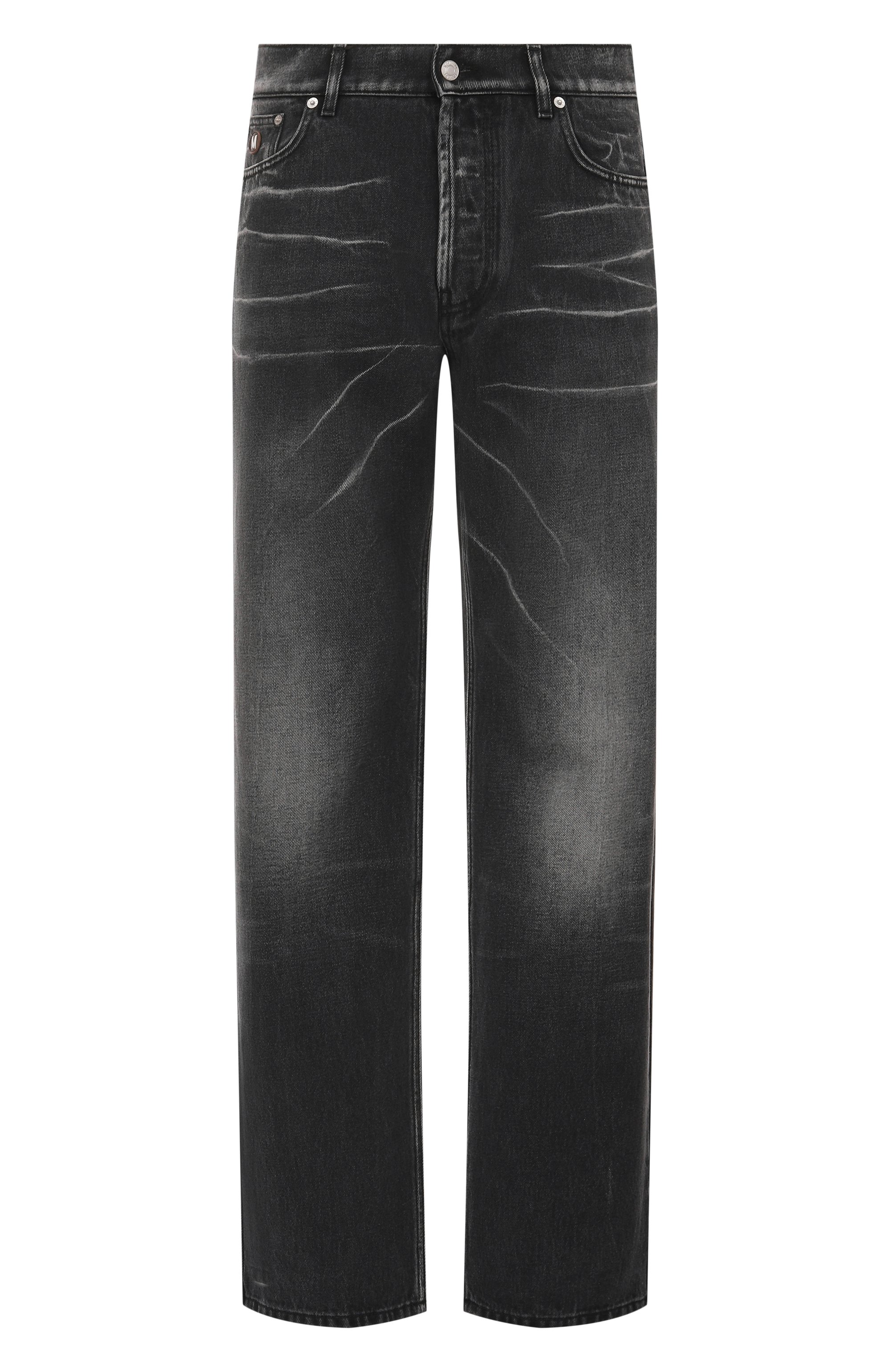 Джинсы MOSCHINO темно-серого цвета по цене 64300 руб., арт. A0347/5222, фото 1 Джинсы MOSCHINO, арт. A0347/5222, фото 1