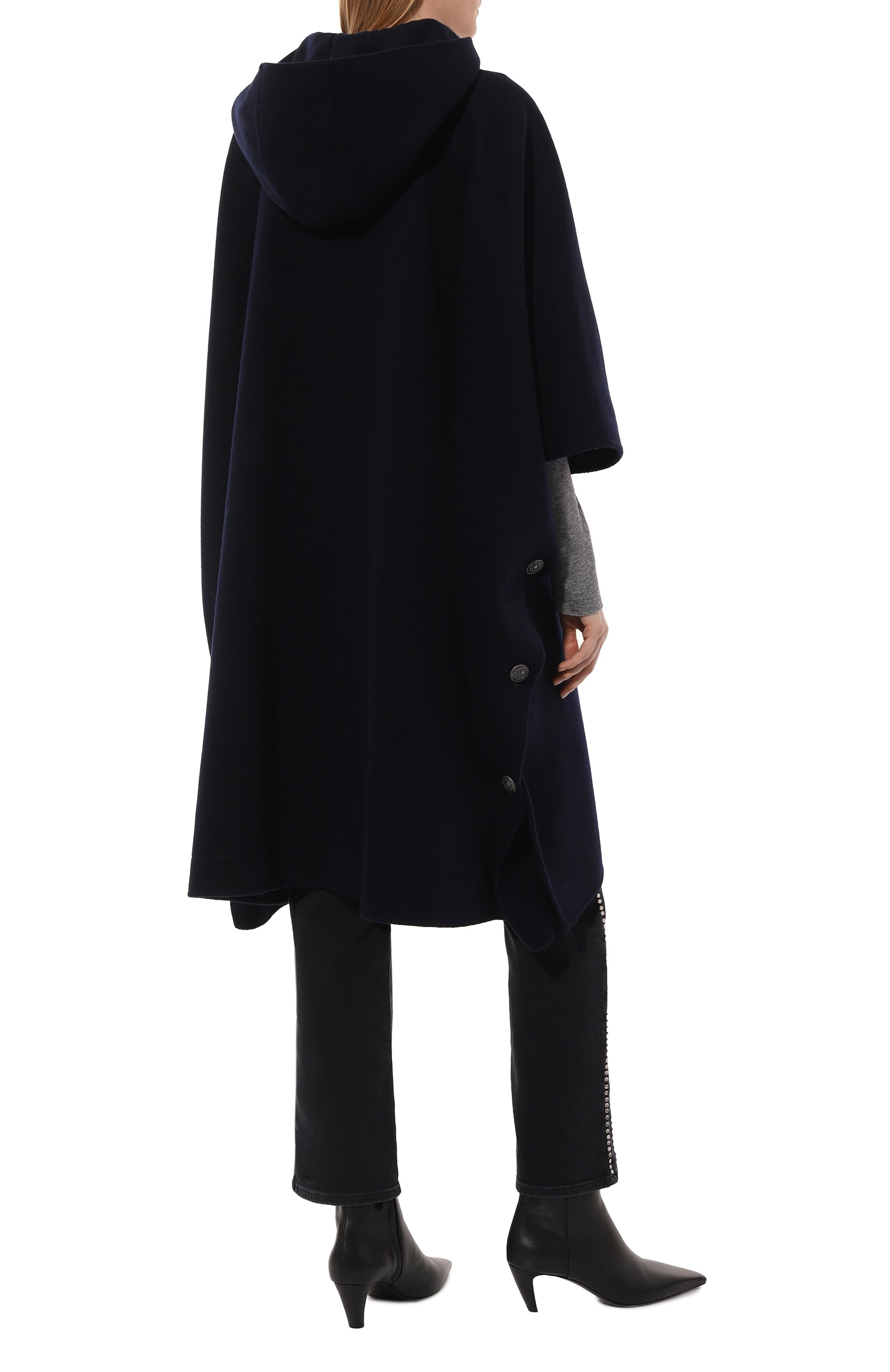 Шерстяная накидка THE KOOPLES, арт. FMAN29020K, фото 4