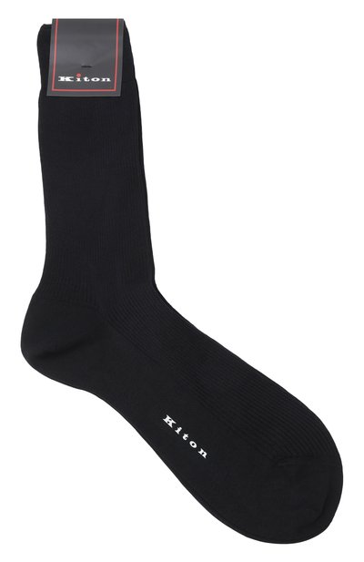 Мужские хлопковые носки KITON, арт. UCALZ26K0762H