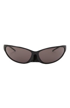 Женские солнцезащитные очки BALENCIAGA черного цвета, арт. BB0349S 001 | Фото 3 (Нос: Не проставлено; Региональные ограничения белый список (Axapta Mercury): Не проставлено; Материал: Пластик; Тип очков: С/з; Очки форма: Маска, Креативные; Оптика Гендер: оптика-женское)