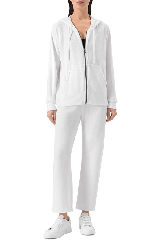 Хлопковая толстовка James Perse WXA2884 Белый  WXA2884 Фото 2