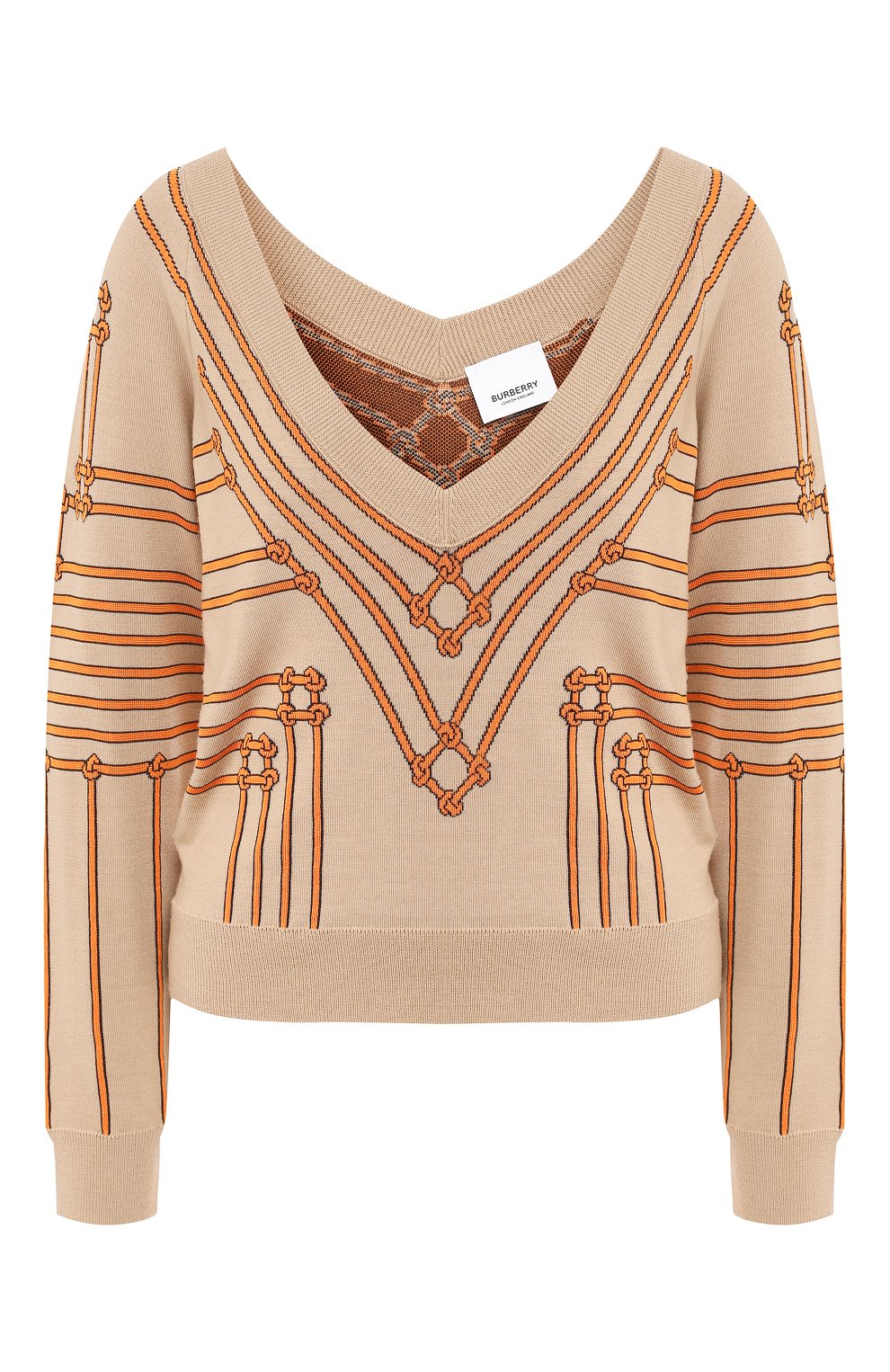 Пуловер из смеси шелка и шерсти BURBERRY, арт. 4560870, фото 1