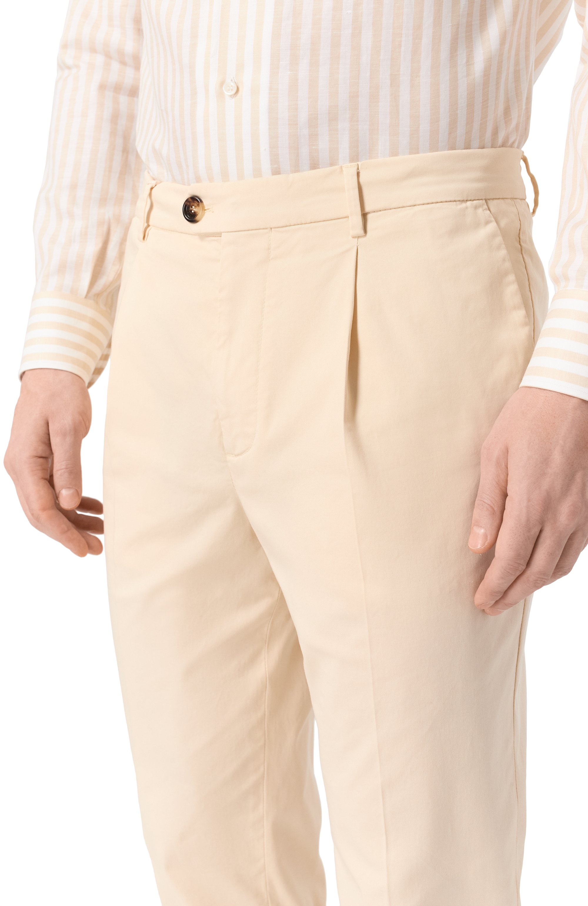 Хлопковые брюки BRUNELLO CUCINELLI, арт. M289LE1450, фото 5