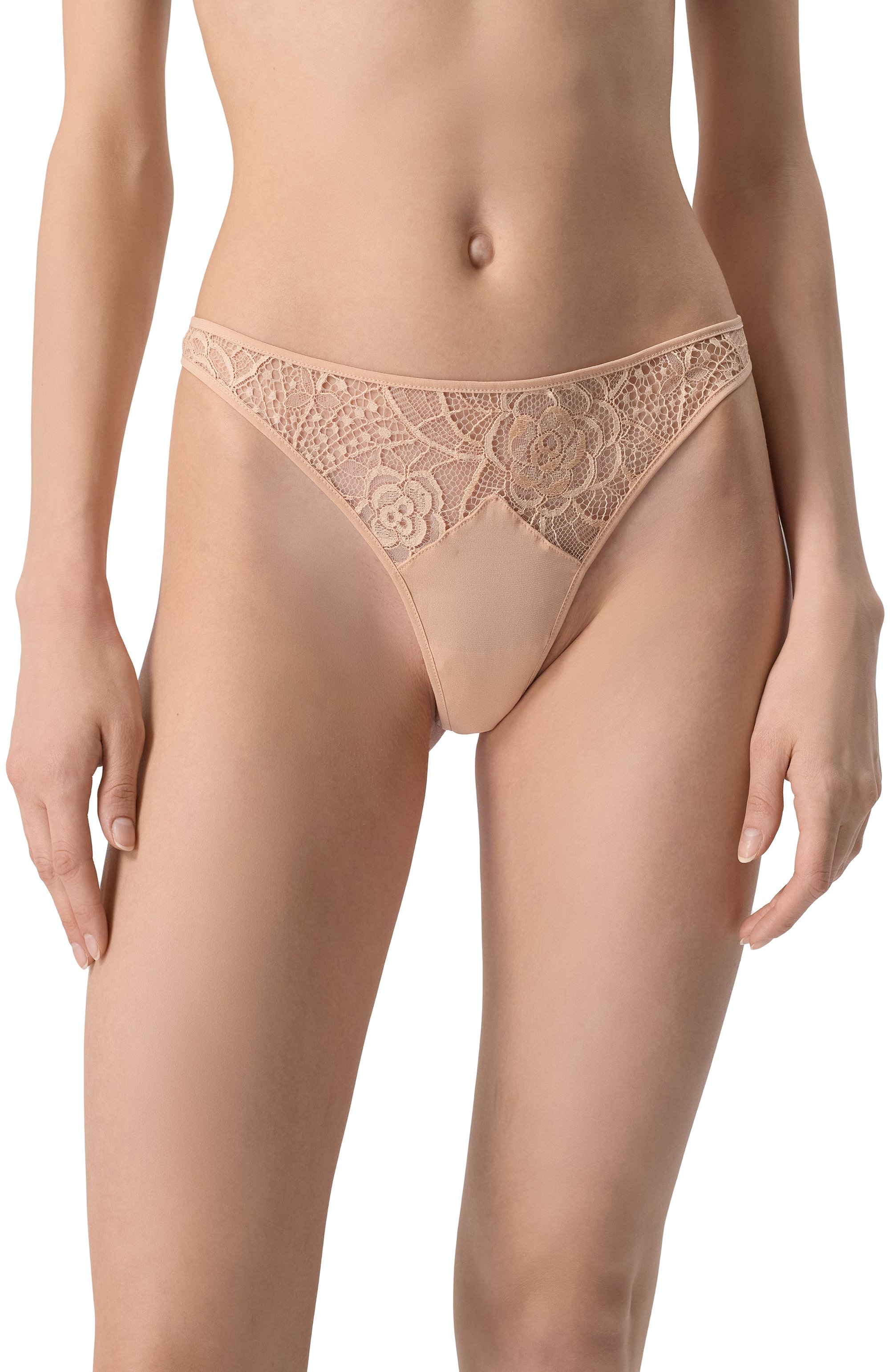 Трусы-стринги из вискозы и хлопка KIKI DE MONTPARNASSE, арт. PN241, фото 2