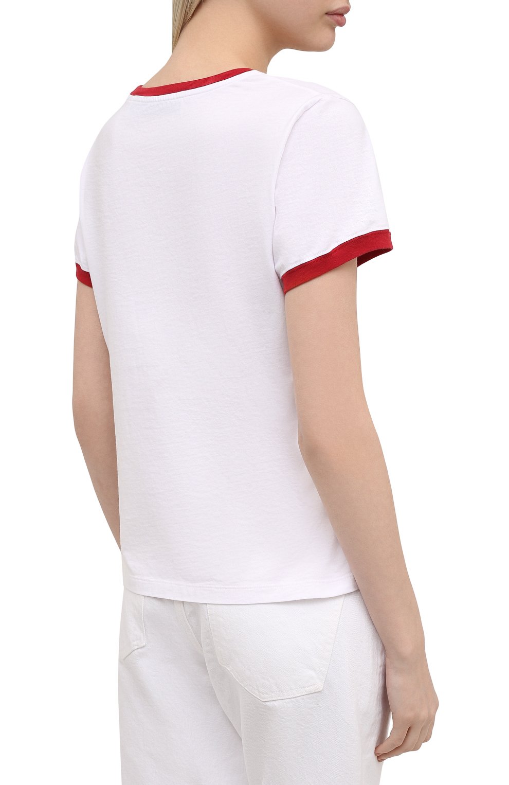 Хлопковая футболка GOLDEN GOOSE DELUXE BRAND, арт. GWP00744.P000418, фото 4