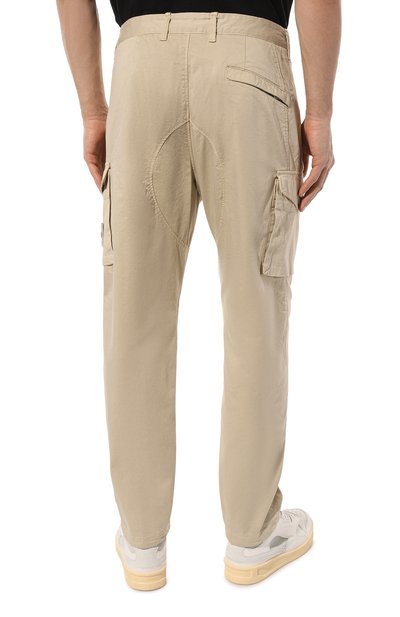 Брюки-карго из хлопка и шерсти STONE ISLAND, арт. 7315326F4, фото 4