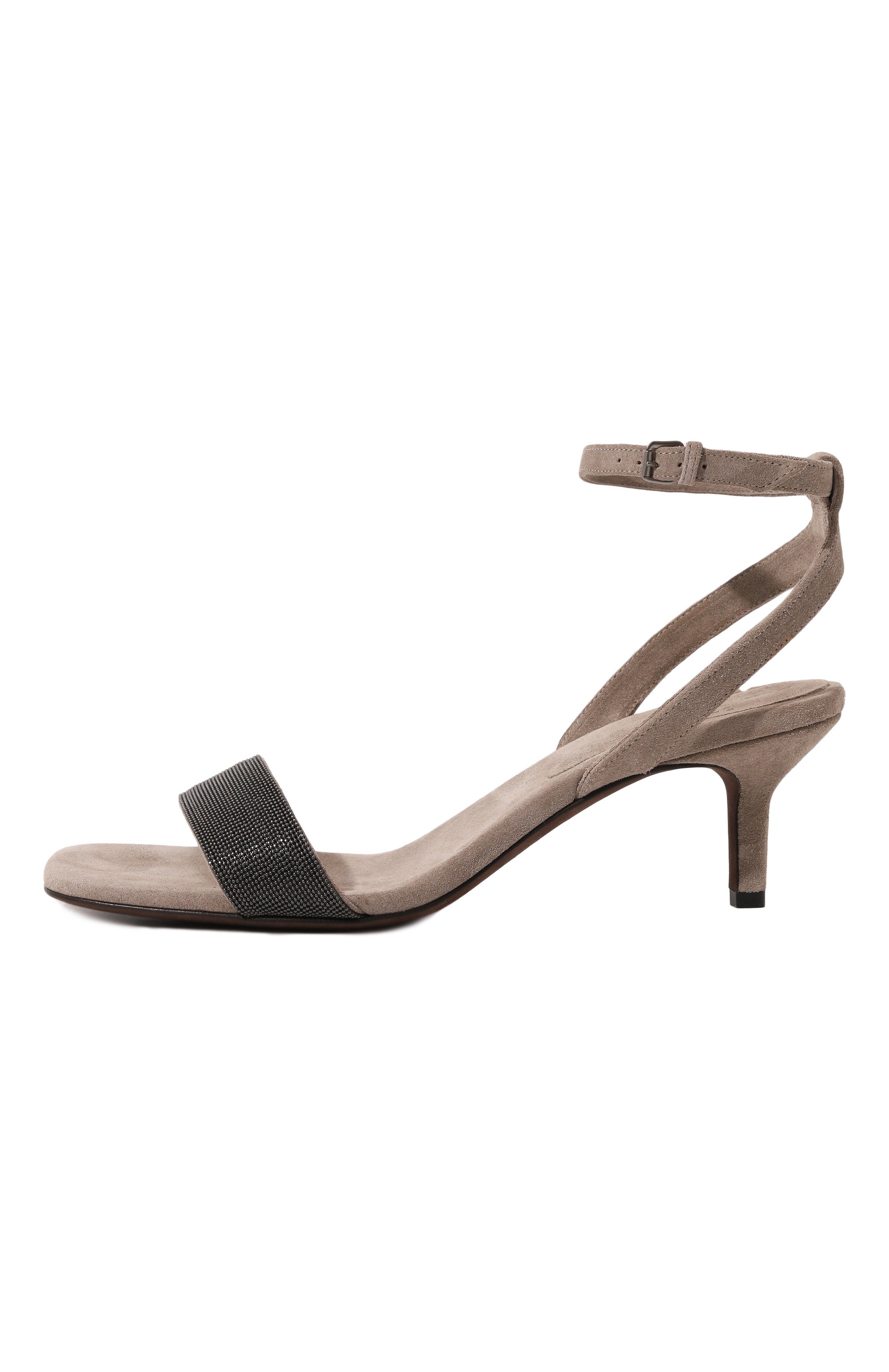 Замшевые босоножки BRUNELLO CUCINELLI, арт. MZSFC2700, фото 4