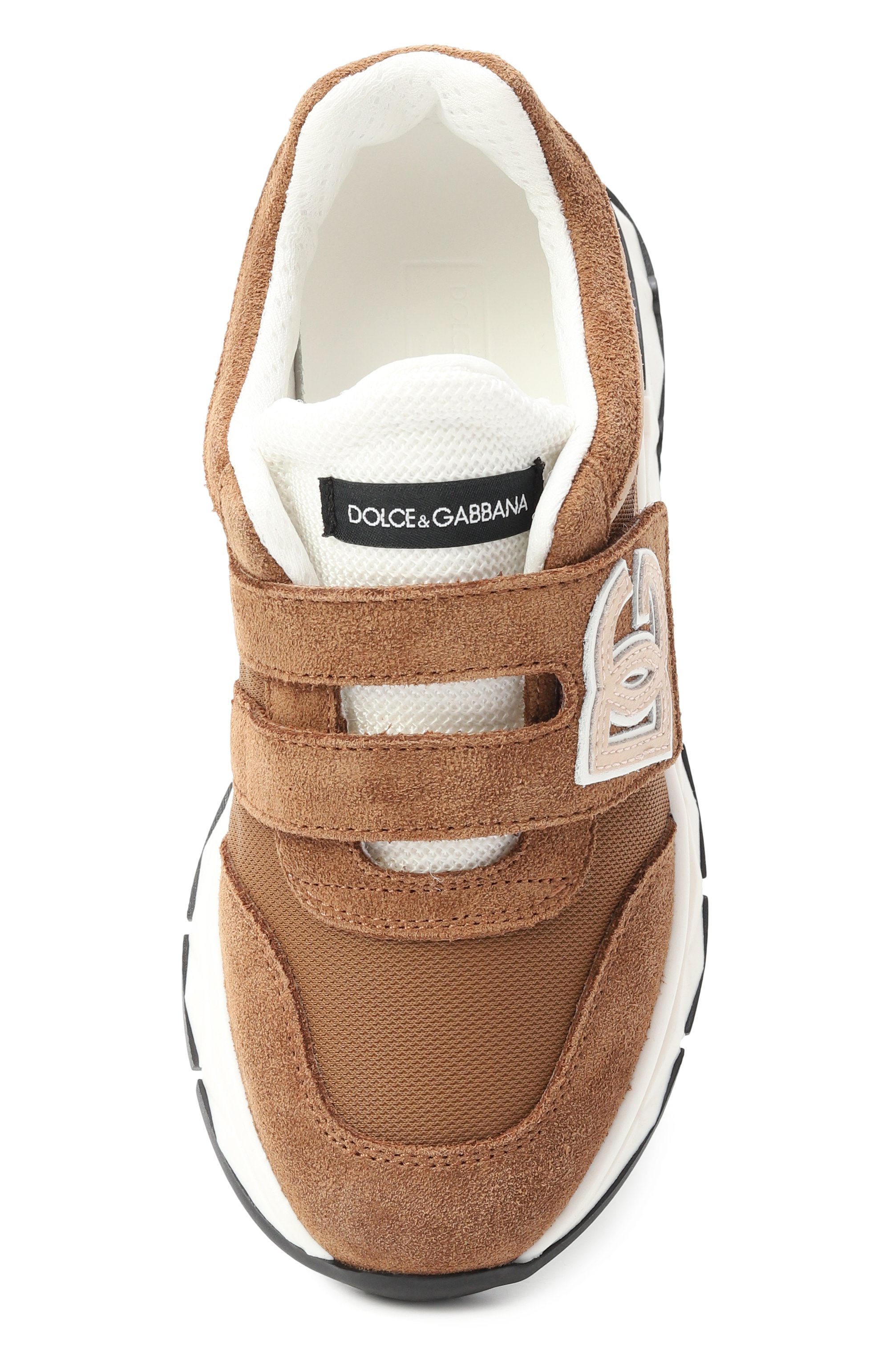 Комбинированные кроссовки dg running DOLCE & GABBANA, арт. DA5187/AA954/29-36, фото 4