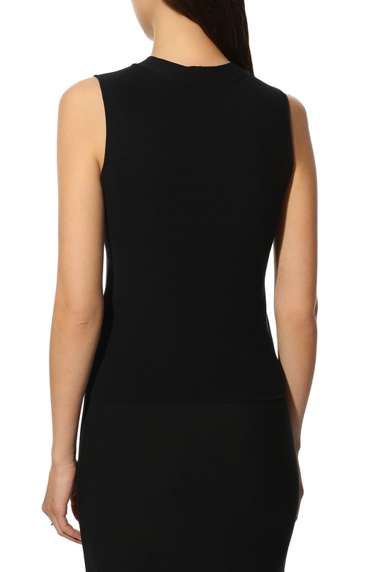 Топ из вискозы Giorgio Armani 8NAH30/AM05Z Синий  8NAH30/AM05Z Фото 4
