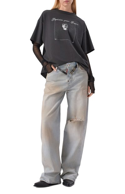 Хлопковая футболка ENFANTS RICHES DEPRIMES, арт. 010-884/C0TT0N, фото 3