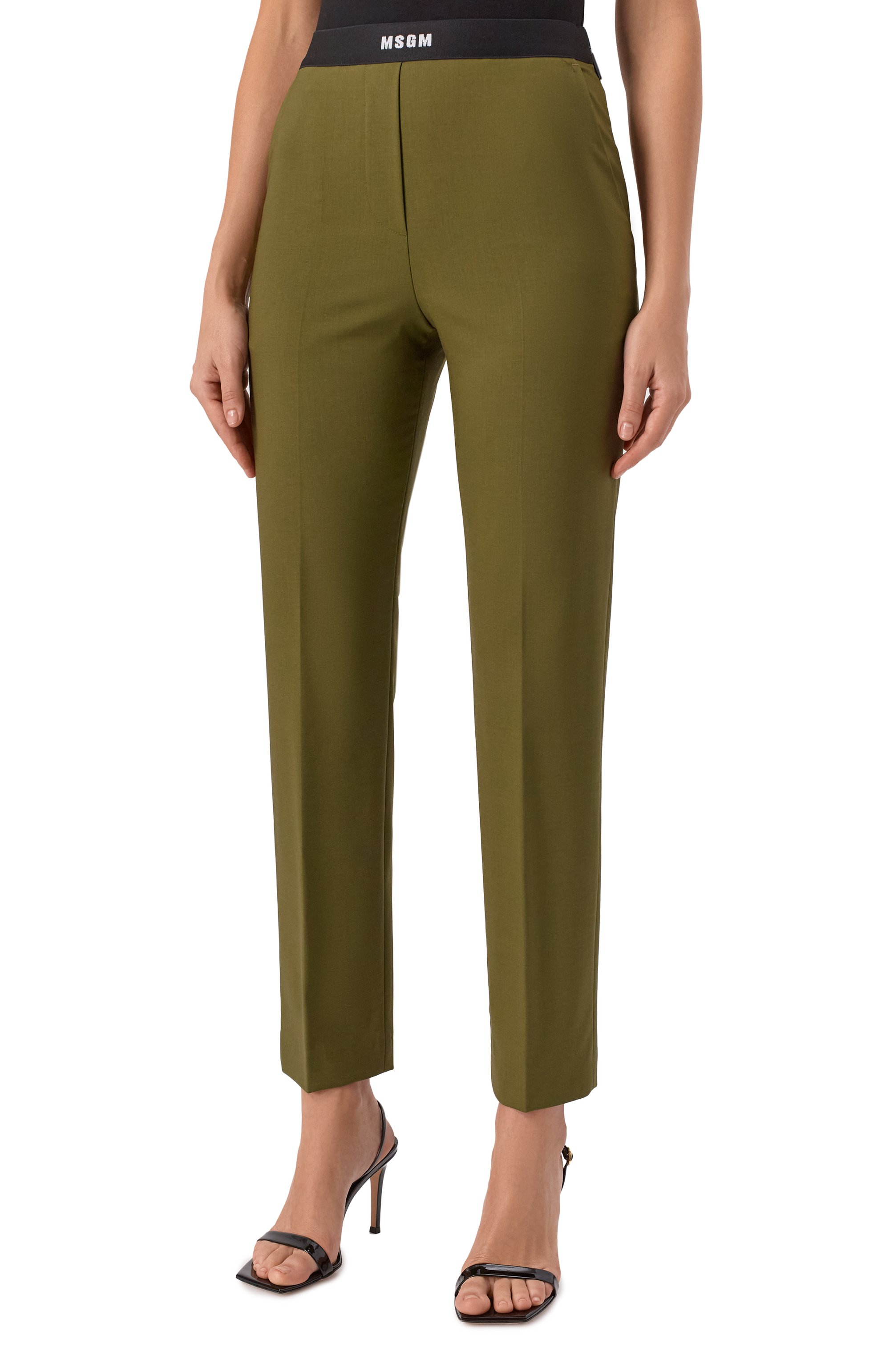 Шерстяные брюки MSGM, арт. 3941MDP13/257605, фото 3