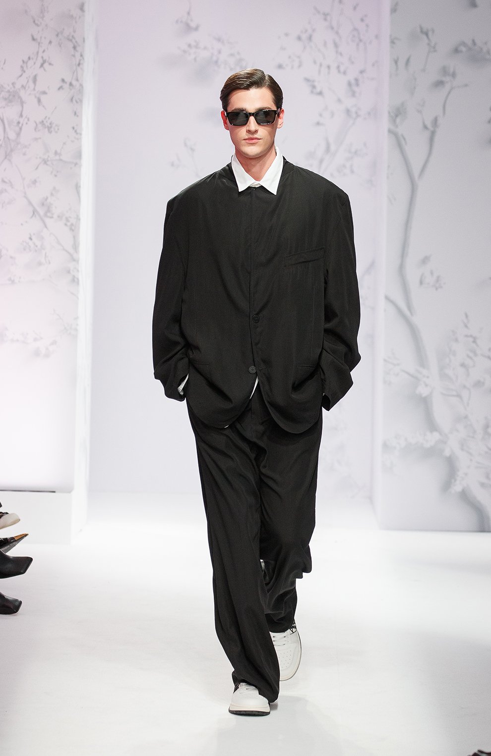 Хлопковая рубашка ANN DEMEULEMEESTER, арт. C000-M-SH04-FA296-001, фото 6