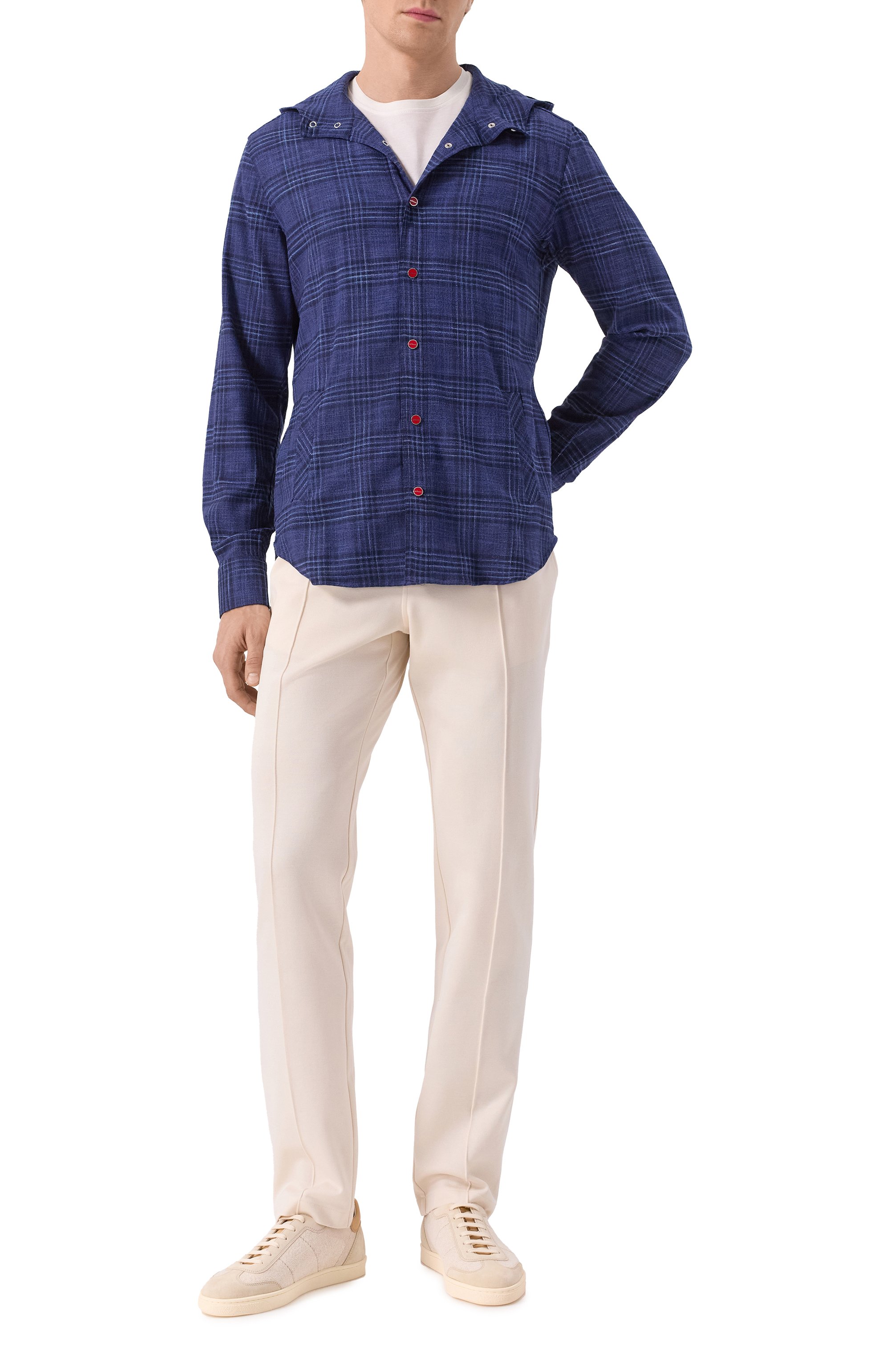 Хлопковые брюки CAPOBIANCO, арт. 18M708.BB00., фото 2