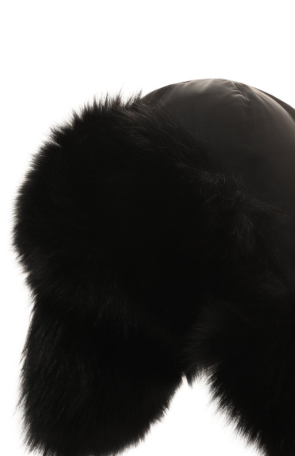 Пуховая шапка-ушанка YVES SALOMON ENFANT, арт. 25WEA906XXD0TM, фото 3