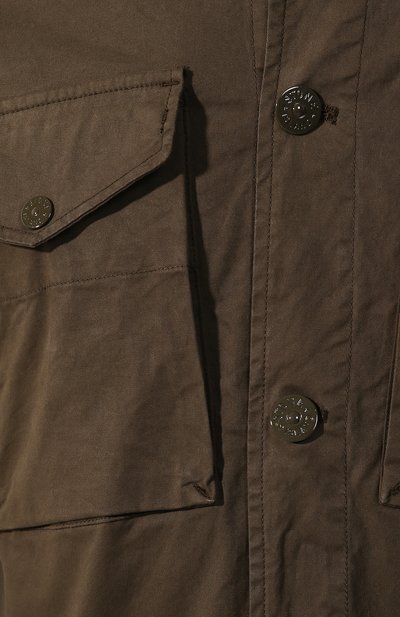 Хлопковая рубашка STONE ISLAND, арт. 7215123F2, фото 5
