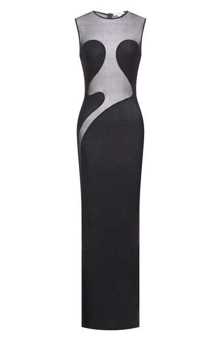 Женское платье из вискозы ALAIA, арт. AA9R2654K061A