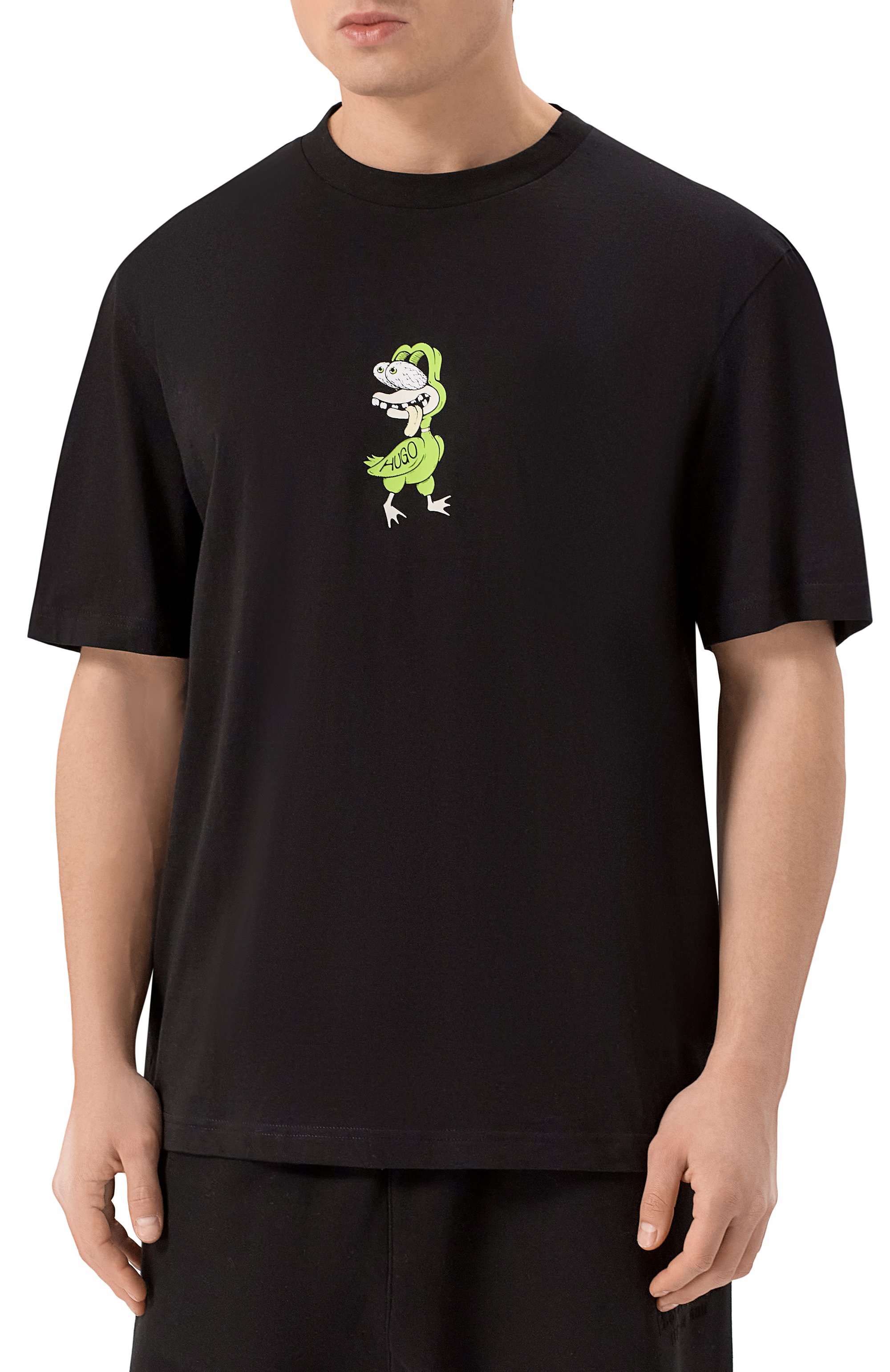 Хлопковая футболка HUGO BLUE, арт. 50533391, фото 3