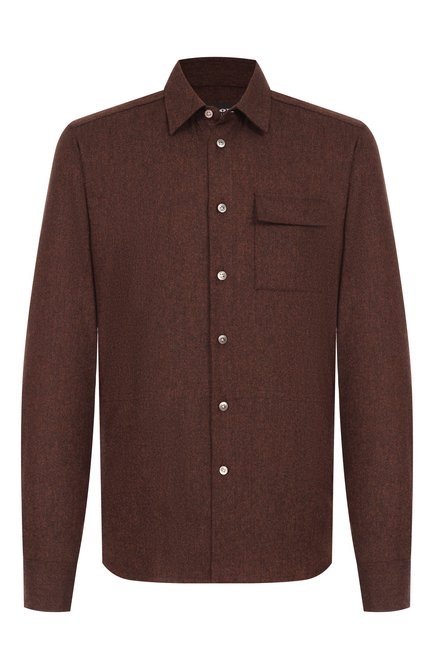 Мужская шерстяная рубашка KITON, арт. UMCBUBAK0167G05