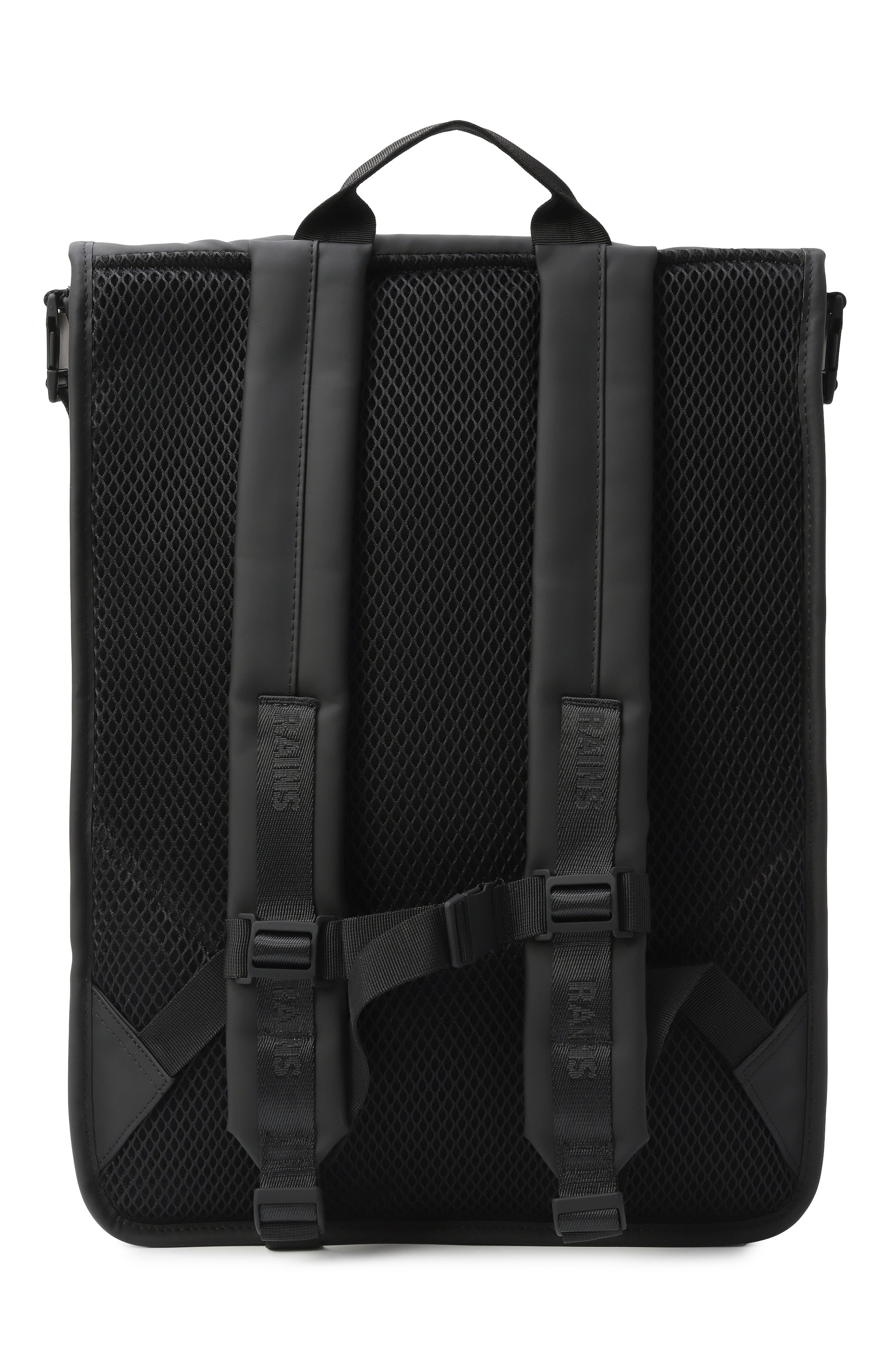 Рюкзак trail rolltop RAINS черного цвета по цене 17550 руб., арт. RA14320, фото 7 Рюкзак trail rolltop RAINS, арт. RA14320, фото 7