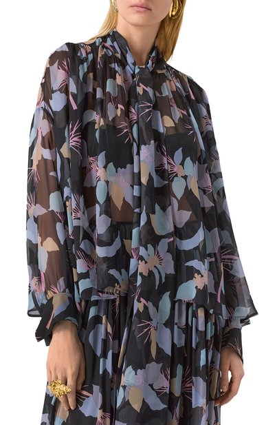 Шелковая блузка CHLOÉ, арт. CHC25SHT34343, фото 3