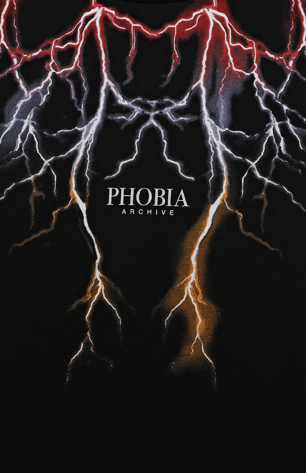 Хлопковая футболка PHOBIA ARCHIVE, арт. PHK00106REDGR0R, фото 3