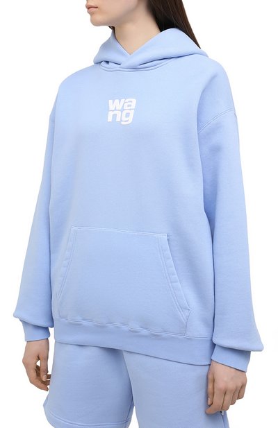 Хлопковое худи ALEXANDER WANG, арт. UCC1211023, фото 3