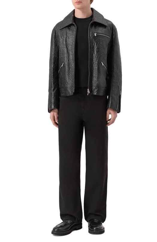 Джемпер из шелка и хлопка Balmain GH1KD000/KJ53 Чёрный  GH1KD000/KJ53 Фото 2