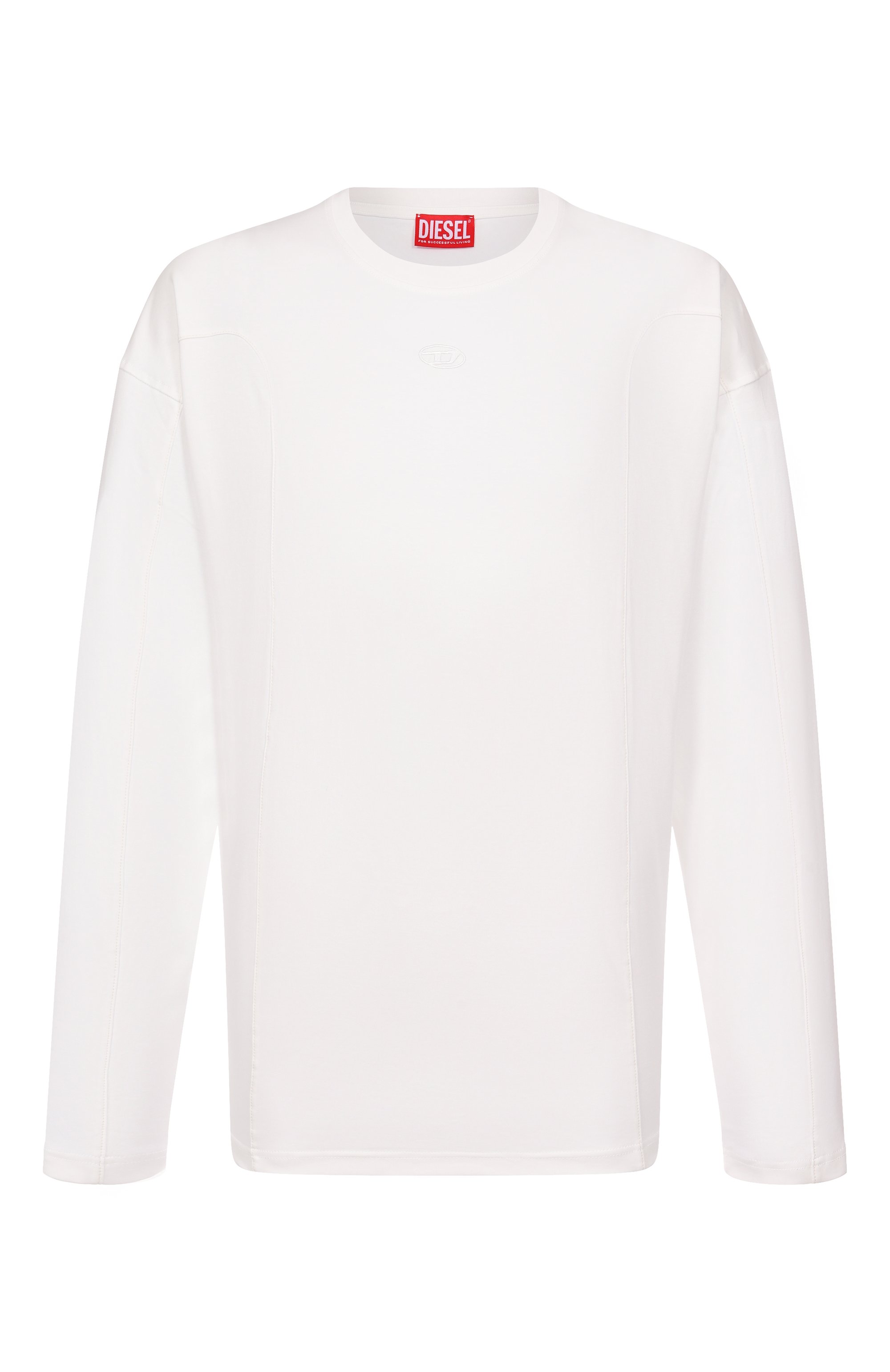 Хлопковый лонгслив DIESEL, арт. A19444/0AIJU, фото 1