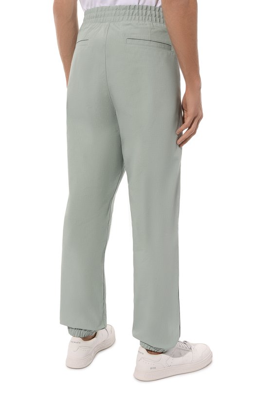 Хлопковые джоггеры HUGO Blue Зелёный, фото 4