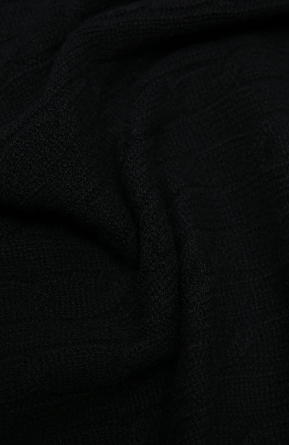 Кашемировый плед RALPH LAUREN черного цвета по цене 54300 руб., арт. 650194528, фото 2 Кашемировый плед RALPH LAUREN, арт. 650194528, фото 2