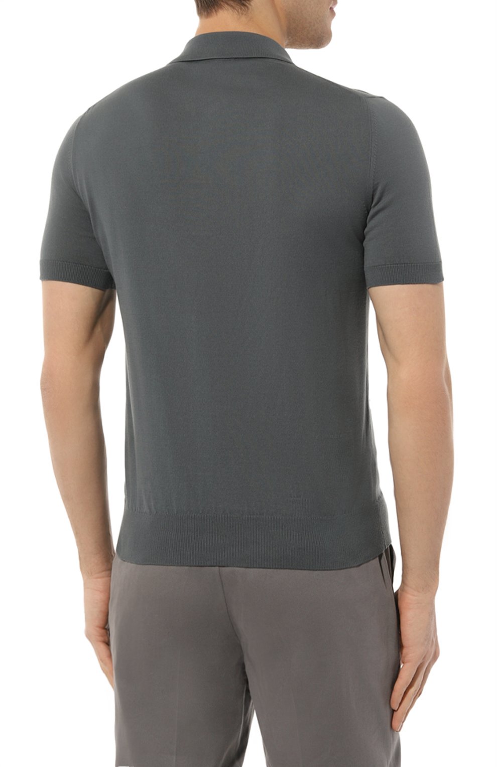 Хлопковое поло BRIONI, арт. UMR40L/0ZK62, фото 4