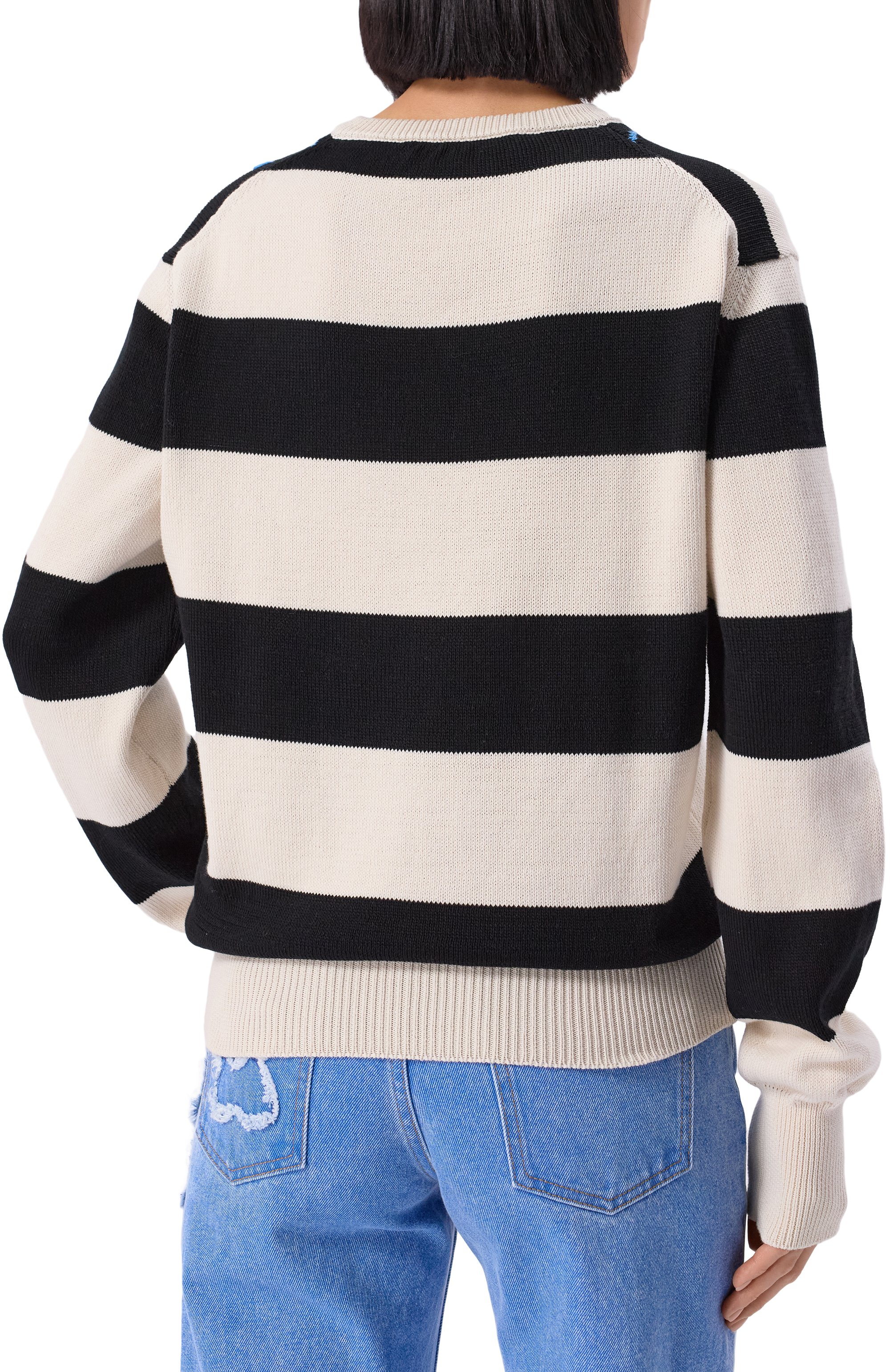 Хлопковый пуловер MARNI, арт. CVMD0151Q0/UFC657, фото 4