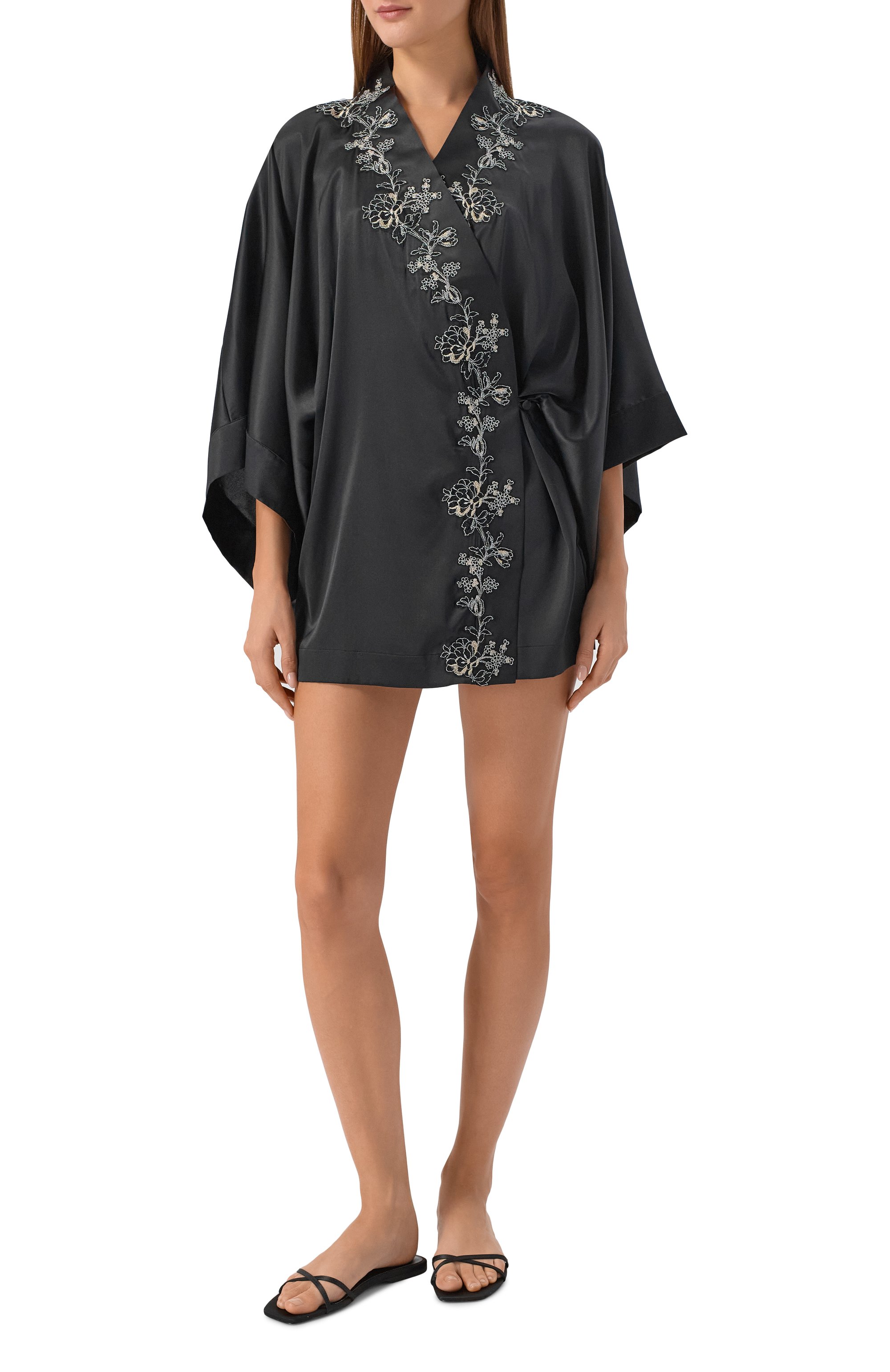 Шелковый халат C.ALLA, арт. CA0112 VE-C-R, фото 2