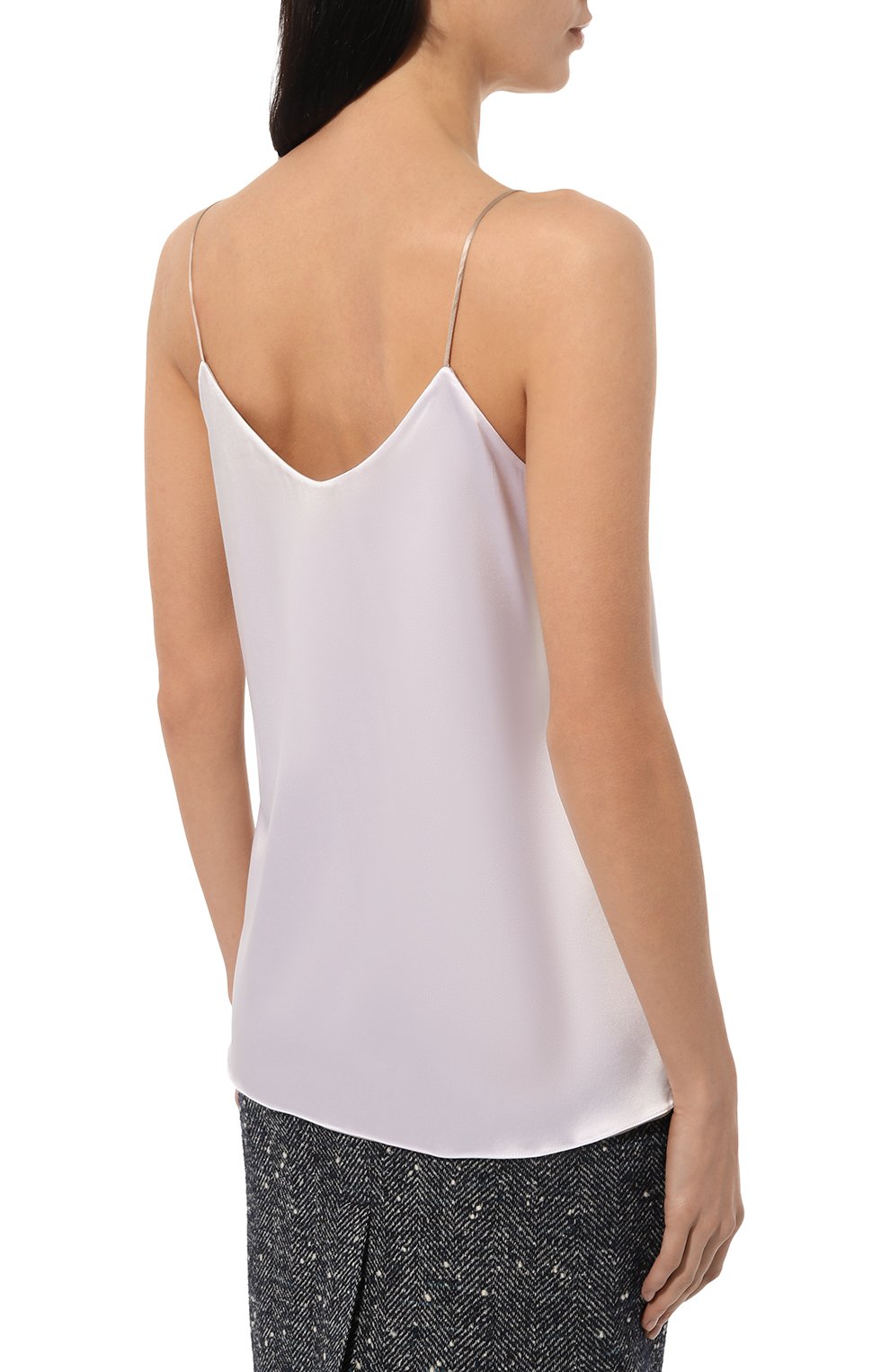 Двусторонний шелковый топ LA NEIGE, арт. #TOP-1-SS-ORG-12, фото 4