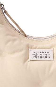 Женская сумка glam slam small MAISON MARGIELA кремового цвета, арт. SB3WG0024/P4300 | Фото 3 (Размер: small; Материал: Натуральная кожа; Автоматизация состава: Проставлено; Автоматизация ТО: Проставлено)