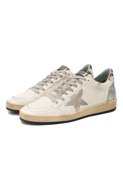 Кожаные кеды ball star GOLDEN GOOSE DELUXE BRAND, арт. G36WS592.A43, фото 1