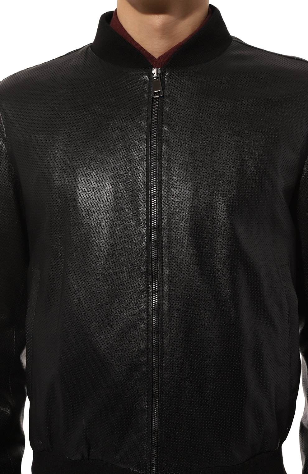 Кожаный бомбер ANDREA CAMPAGNA, арт. 24PU554-L24NTJER6X, фото 5