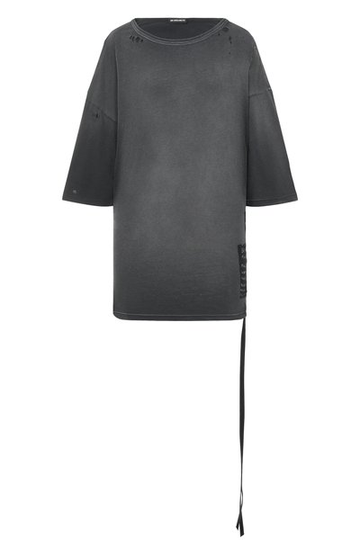 Женская хлопковая футболка ANN DEMEULEMEESTER, арт. B0013244/FA637