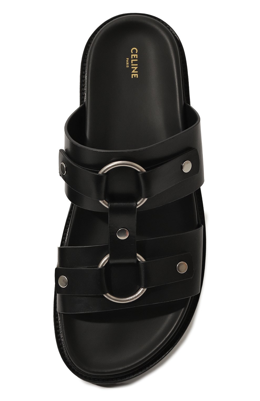 Кожаные шлепанцы CELINE, арт. 353913778, фото 6