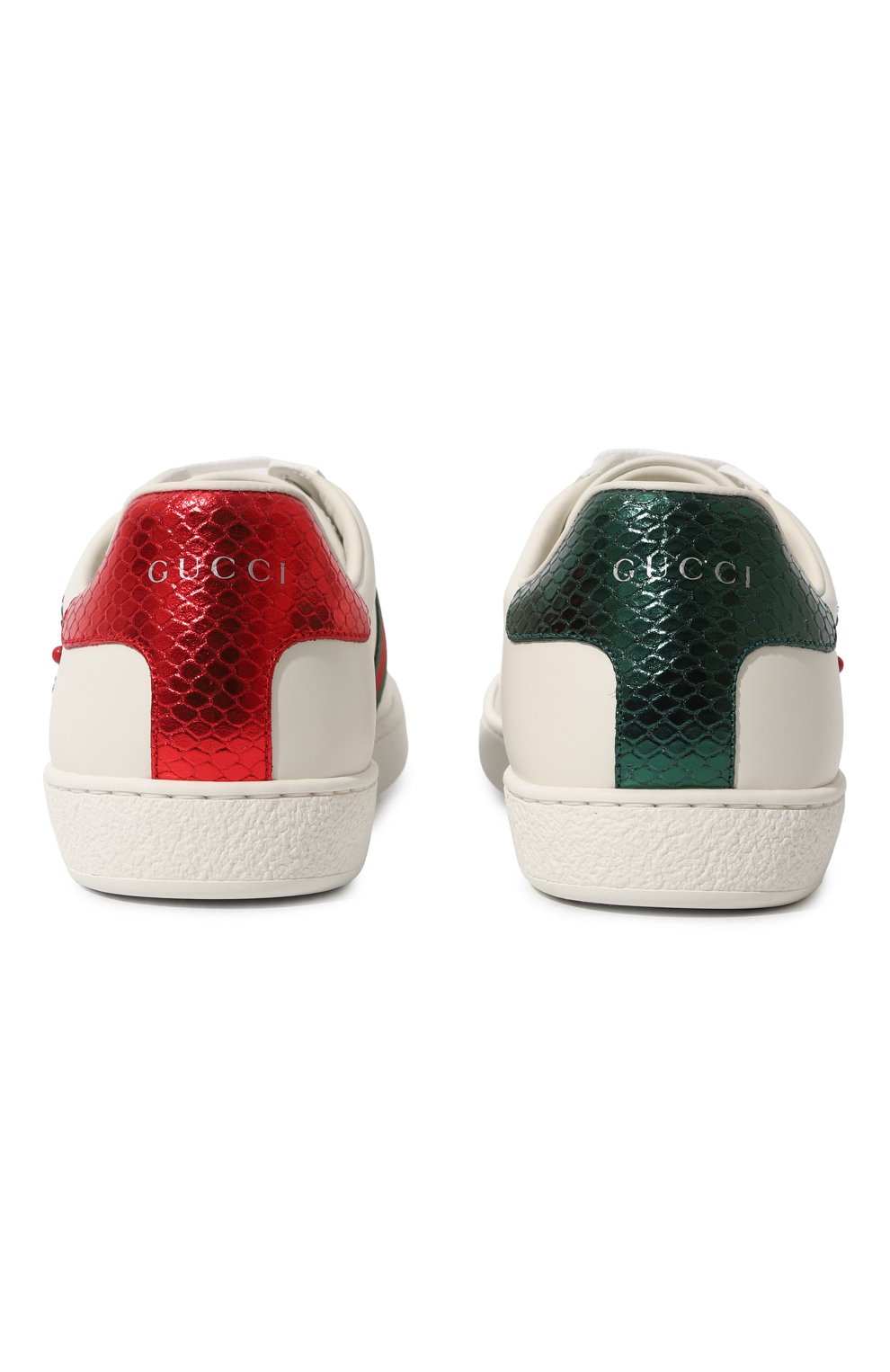 Кожаные кеды ace GUCCI, арт. 454551 02JP0, фото 7