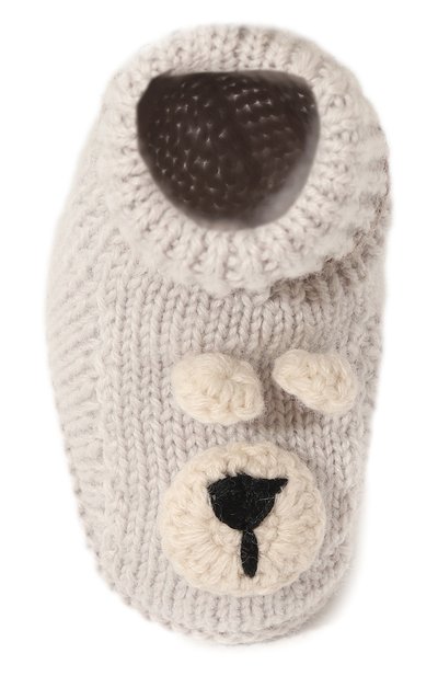 Шерстяные пинетки BABY T, арт. 23AI013SA, фото 4