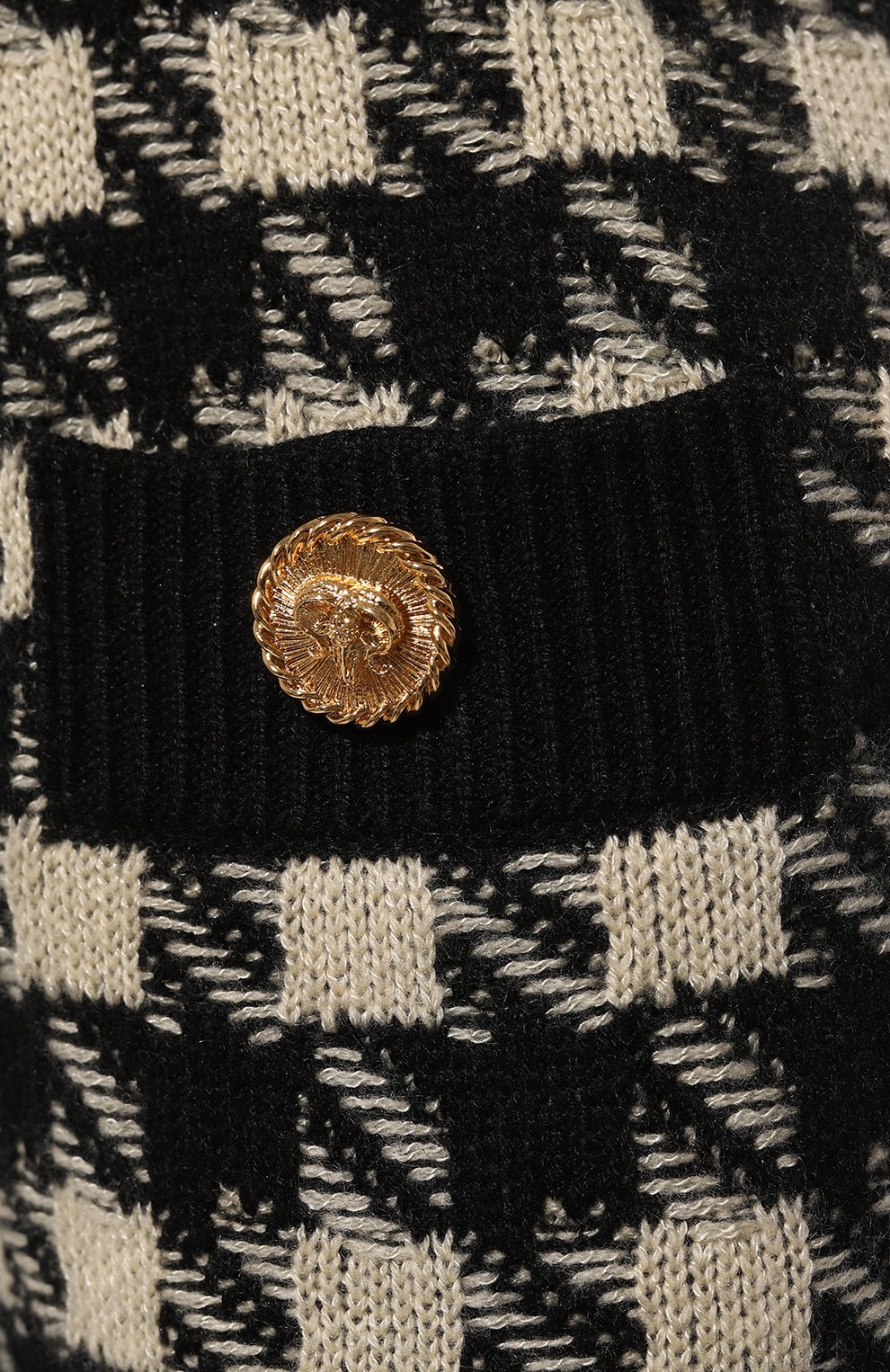Джоггеры из кашемира и шелка GUCCI черно-белого цвета по цене 172800 руб., арт. 596844 XKAW9, фото 5 Джоггеры из кашемира и шелка GUCCI, арт. 596844 XKAW9, фото 5