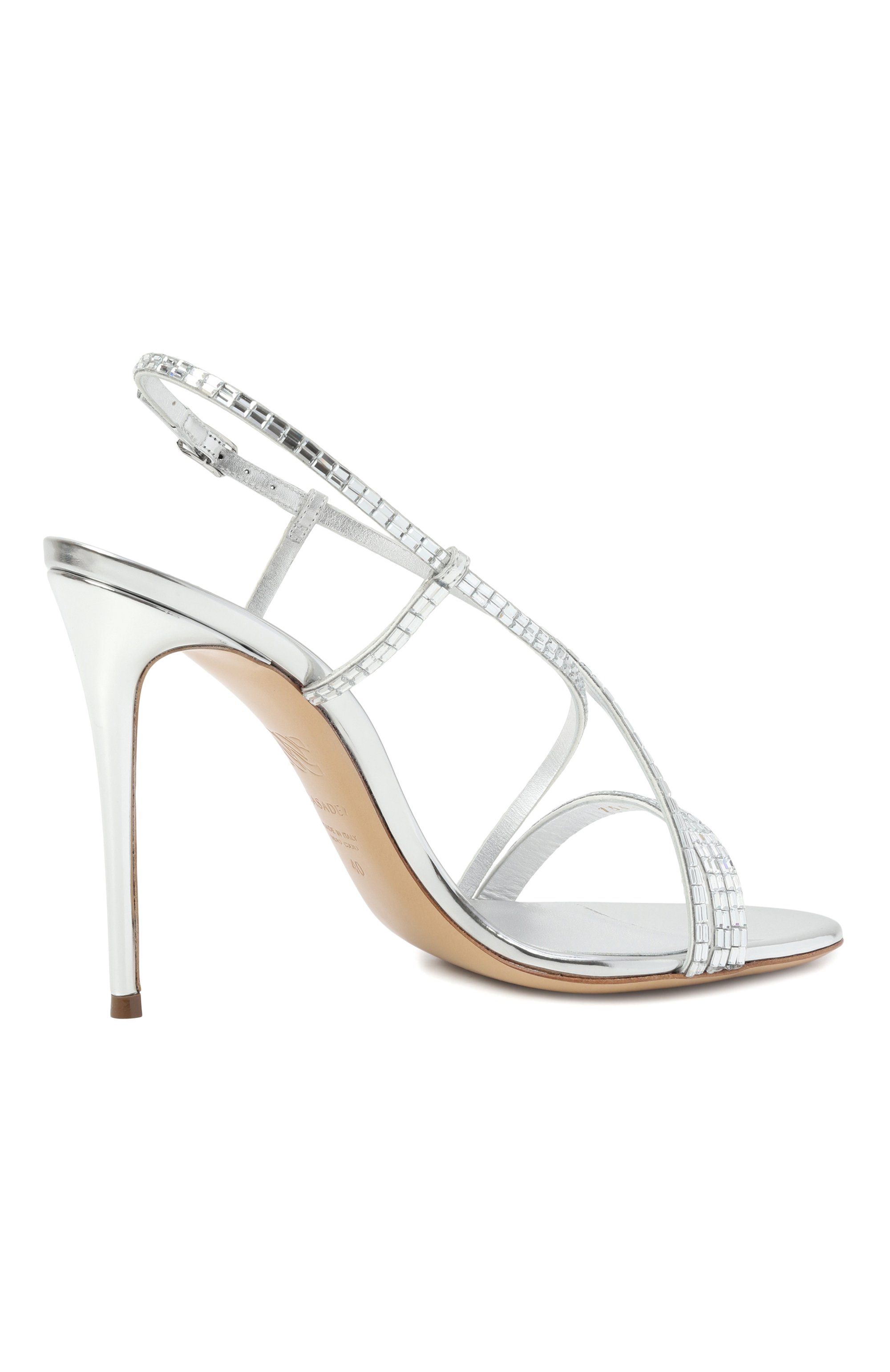 Босоножки starsway julia CASADEI серебряного цвета по цене 89950 руб., арт. 1L402A1001/T0535, фото 5 Босоножки starsway julia CASADEI, арт. 1L402A1001/T0535, фото 5
