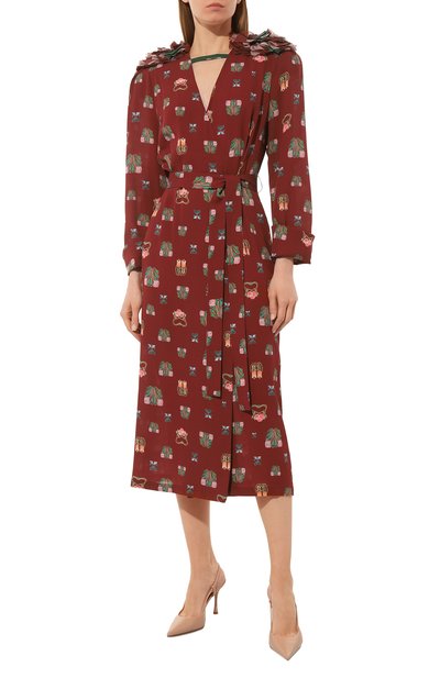 Шелковое платье ULYANA SERGEENKO, арт. ABM009FW22P 1464т22, фото 3