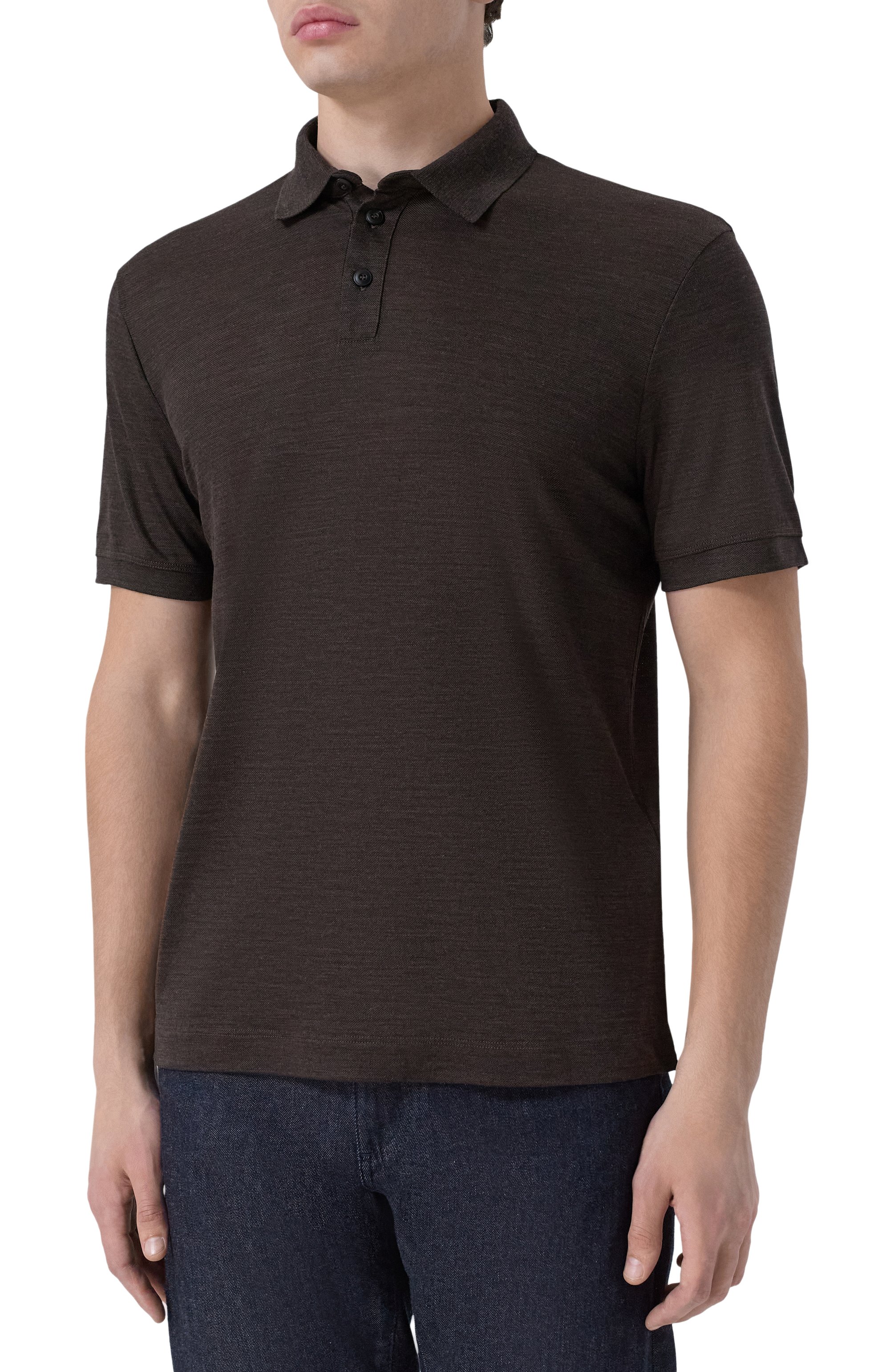 Шерстяное поло GIORGIO ARMANI, арт. 3GSF53/SJAQZ, фото 3