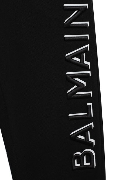 Хлопковые брюки BALMAIN, арт. 6N6607/NX300/4-10, фото 3